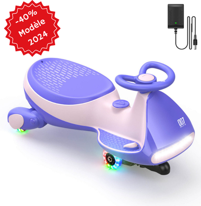 voiture electrique enfant - intérieur et extérieur